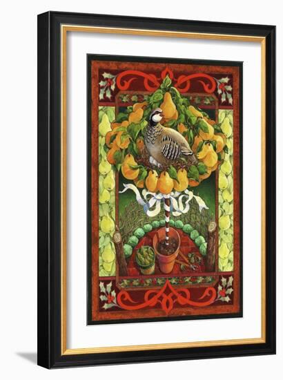 Partridge in a Pear Tree-David Galchutt-Framed Giclee Print