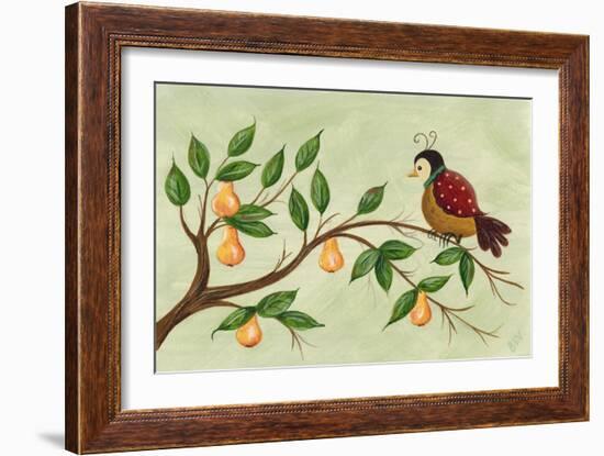 Partridge in a Pear Tree-Beverly Johnston-Framed Giclee Print