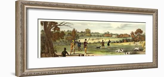 Partridge Shooting-Henry Alken-Framed Art Print