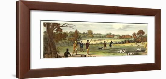 Partridge Shooting-Henry Alken-Framed Art Print