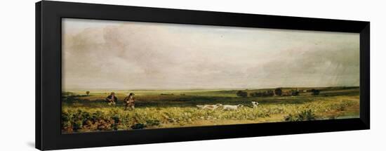 Partridge Shooting-Peter De Wint-Framed Giclee Print