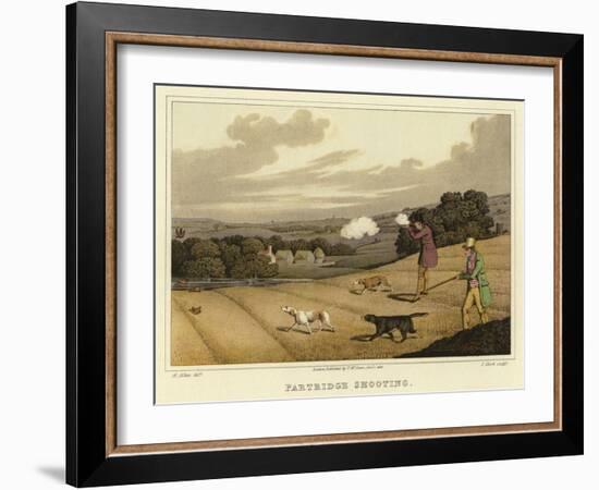 Partridge Shooting-Henry Thomas Alken-Framed Giclee Print