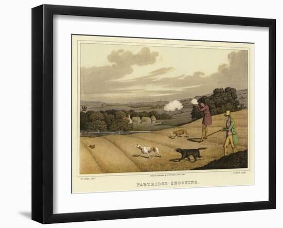 Partridge Shooting-Henry Thomas Alken-Framed Giclee Print