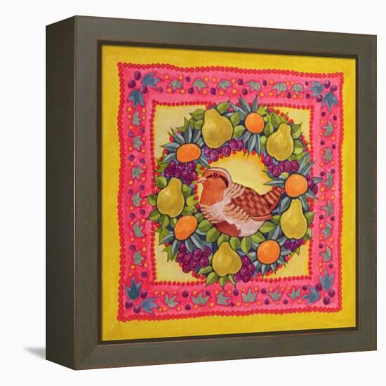 Partridge-Linda Benton-Framed Premier Image Canvas