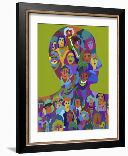 Parts Equal the Whole I-Diana Ong-Framed Giclee Print
