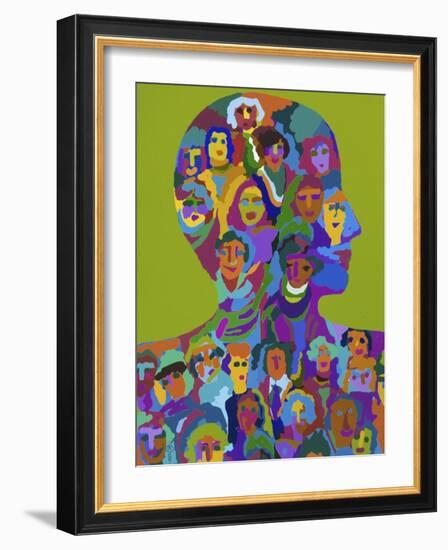 Parts Equal the Whole I-Diana Ong-Framed Giclee Print