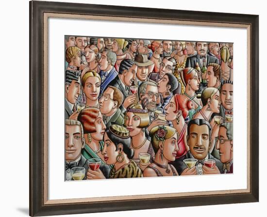 Party, 2007-PJ Crook-Framed Giclee Print