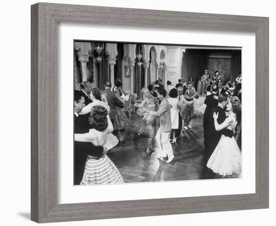 Party at Mar-A-Lago Estate of Socialite Marjorie Merriweather Post-Alfred Eisenstaedt-Framed Photographic Print