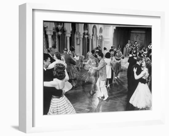 Party at Mar-A-Lago Estate of Socialite Marjorie Merriweather Post-Alfred Eisenstaedt-Framed Photographic Print