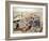 Party at Yoshiwara-Kyosai Kawanabe-Framed Giclee Print