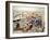 Party at Yoshiwara-Kyosai Kawanabe-Framed Giclee Print