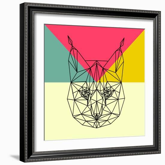 Party Bobcat-Lisa Kroll-Framed Art Print