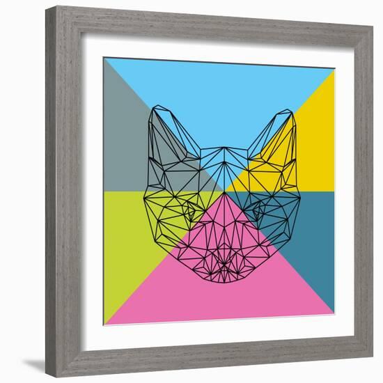 Party Cat 2-Lisa Kroll-Framed Art Print