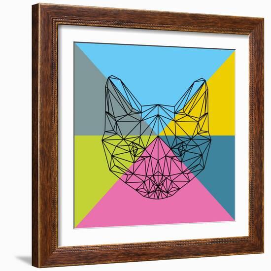 Party Cat 2-Lisa Kroll-Framed Art Print