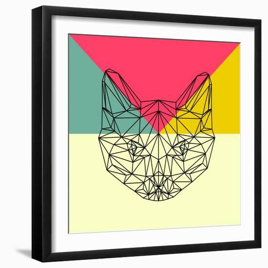 Party Cat-Lisa Kroll-Framed Art Print