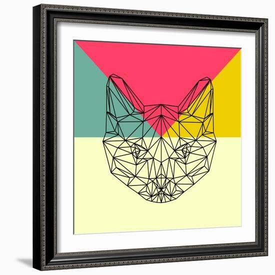 Party Cat-Lisa Kroll-Framed Art Print