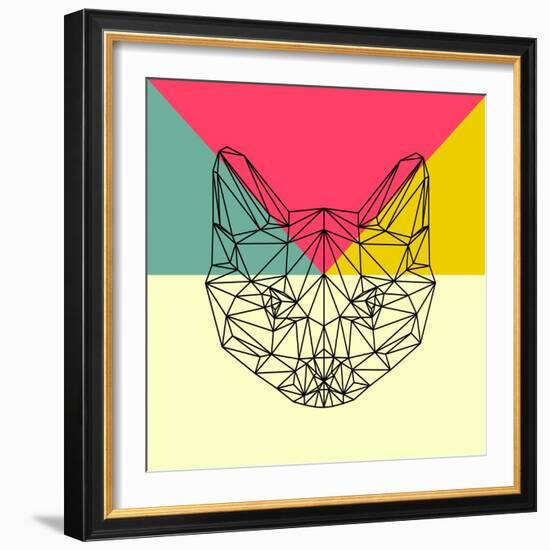 Party Cat-Lisa Kroll-Framed Art Print