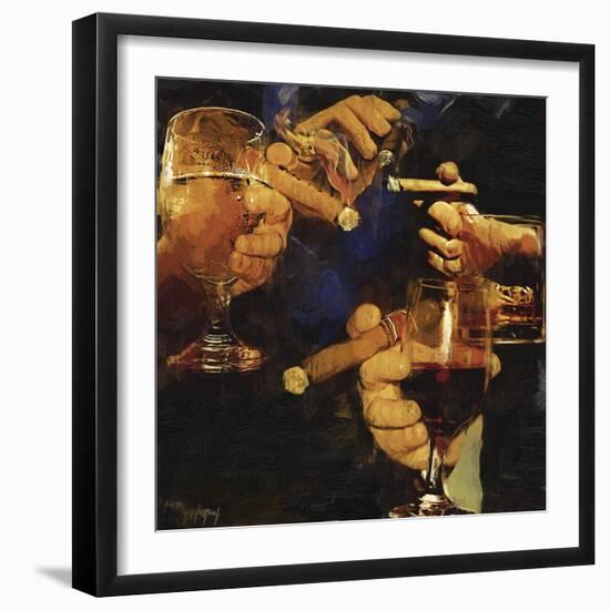 Party Cigar-Murray Murray Henderson Fine Art-Framed Giclee Print