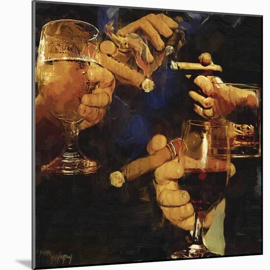 Party Cigar-Murray Murray Henderson Fine Art-Mounted Giclee Print