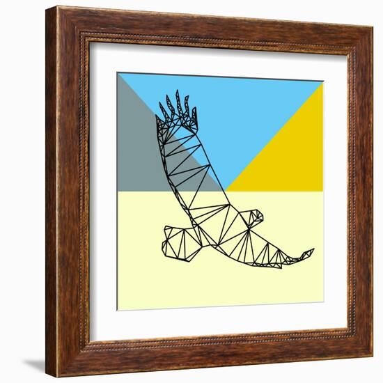 Party Eagle Polygon-Lisa Kroll-Framed Art Print