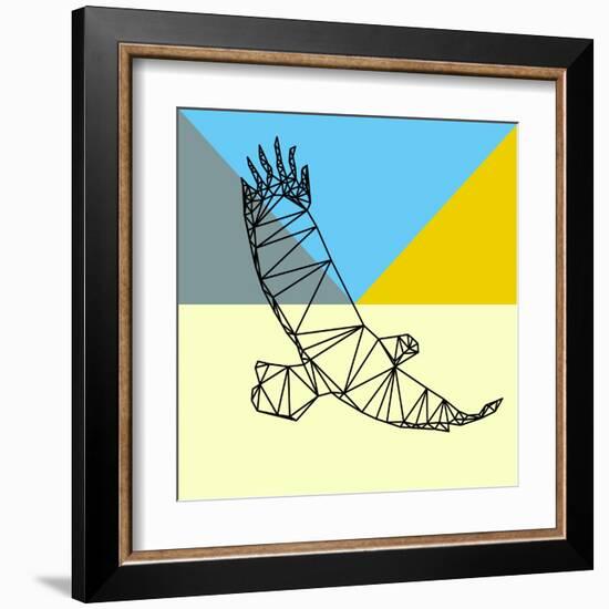 Party Eagle Polygon-Lisa Kroll-Framed Art Print