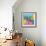 Party Elephant Polygon 2-Lisa Kroll-Framed Art Print displayed on a wall