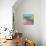 Party Elephant Polygon 2-Lisa Kroll-Mounted Art Print displayed on a wall