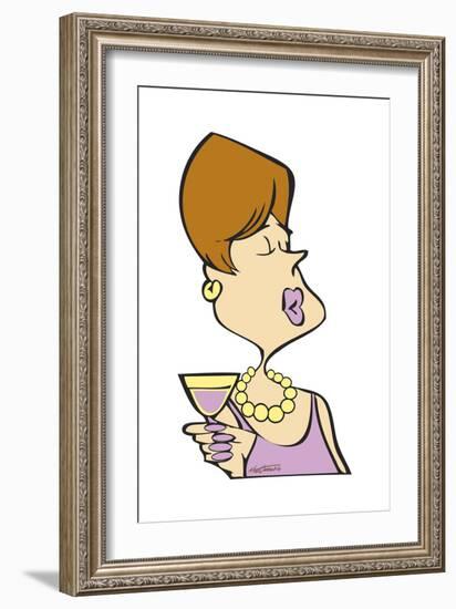 Party Gal-Nate Owens-Framed Giclee Print