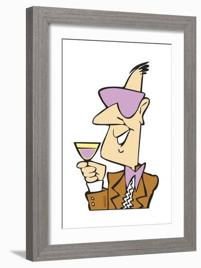 Party Guy-Nate Owens-Framed Giclee Print