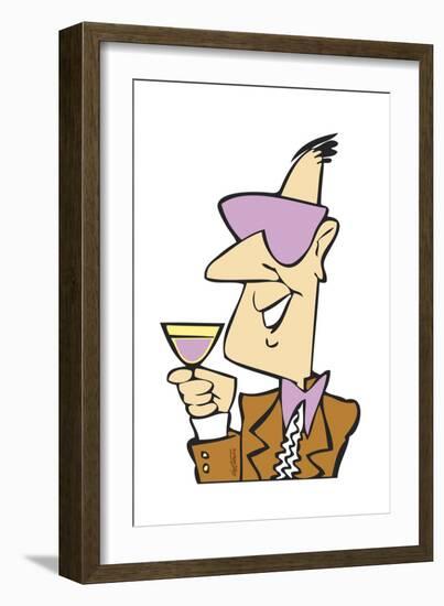 Party Guy-Nate Owens-Framed Giclee Print
