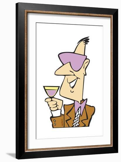 Party Guy-Nate Owens-Framed Giclee Print