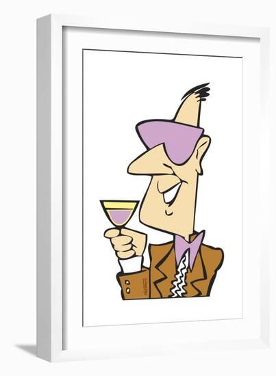 Party Guy-Nate Owens-Framed Giclee Print