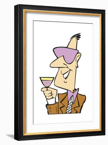 Party Guy-Nate Owens-Framed Giclee Print