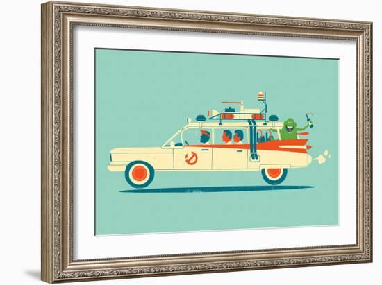 Party In The Back-Jay Fleck-Framed Art Print