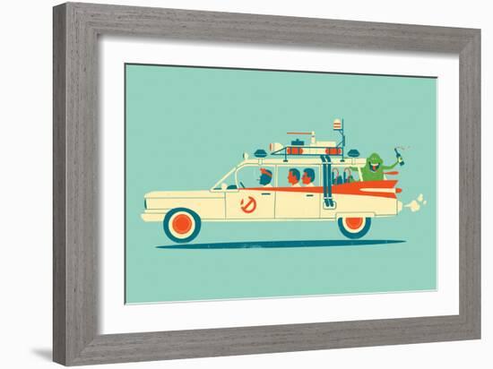 Party In The Back-Jay Fleck-Framed Art Print