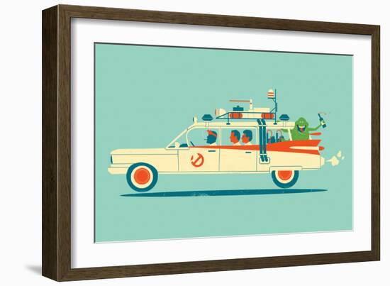 Party In The Back-Jay Fleck-Framed Art Print