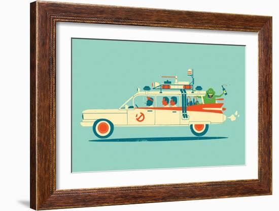 Party In The Back-Jay Fleck-Framed Art Print
