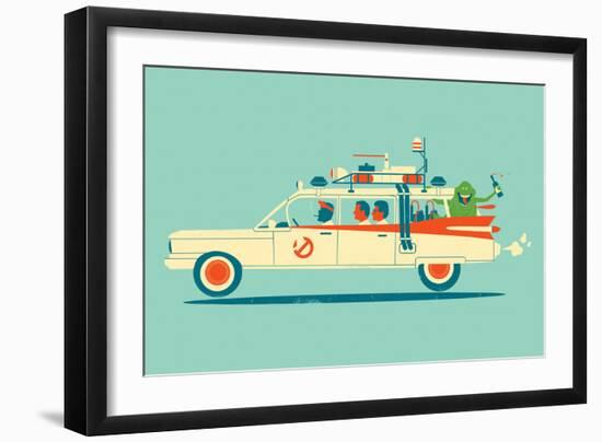 Party In The Back-Jay Fleck-Framed Art Print