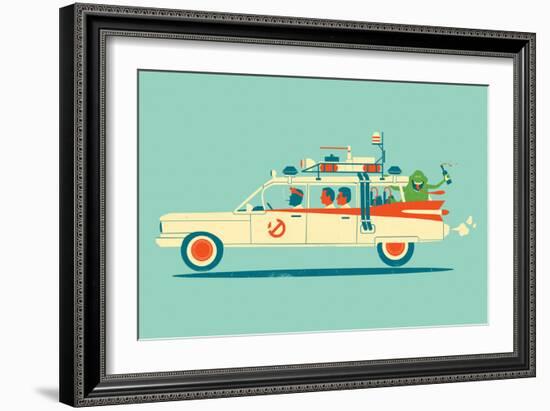 Party In The Back-Jay Fleck-Framed Art Print