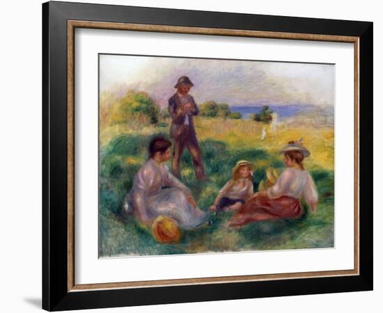 Party in the Country at Berneval, 1898-Pierre-Auguste Renoir-Framed Giclee Print