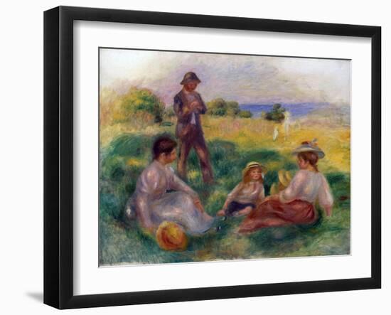 Party in the Country at Berneval, 1898-Pierre-Auguste Renoir-Framed Giclee Print