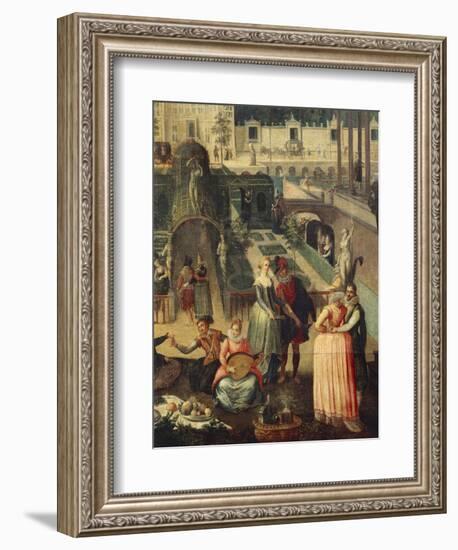 Party in the Park-Sebastian Vrancx-Framed Giclee Print