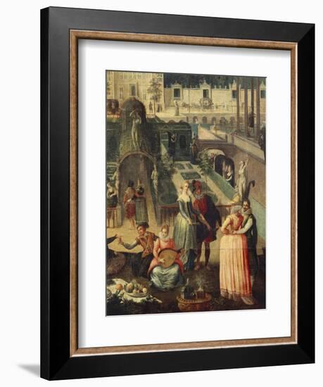 Party in the Park-Sebastian Vrancx-Framed Giclee Print