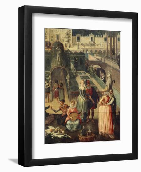 Party in the Park-Sebastian Vrancx-Framed Giclee Print