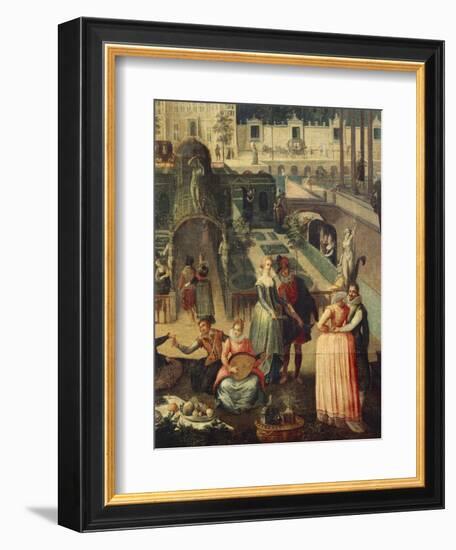 Party in the Park-Sebastian Vrancx-Framed Giclee Print