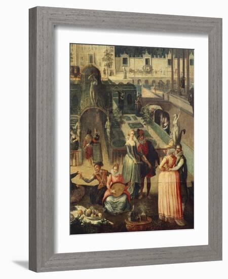 Party in the Park-Sebastian Vrancx-Framed Giclee Print