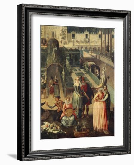 Party in the Park-Sebastian Vrancx-Framed Giclee Print