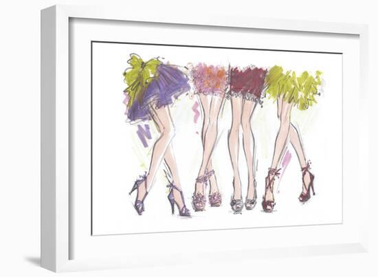 Party Legs-Jane Hartley-Framed Giclee Print