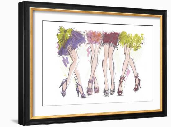 Party Legs-Jane Hartley-Framed Giclee Print