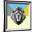 Party Lion-Lisa Kroll-Framed Art Print